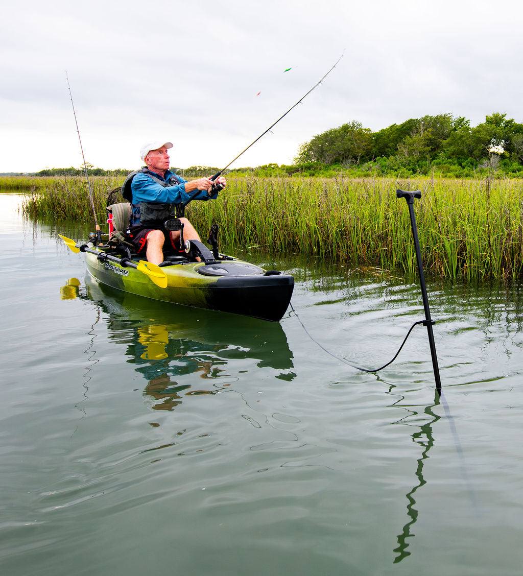 5.5' Stick It Anchor Pin and Lanyard System for Kayaks