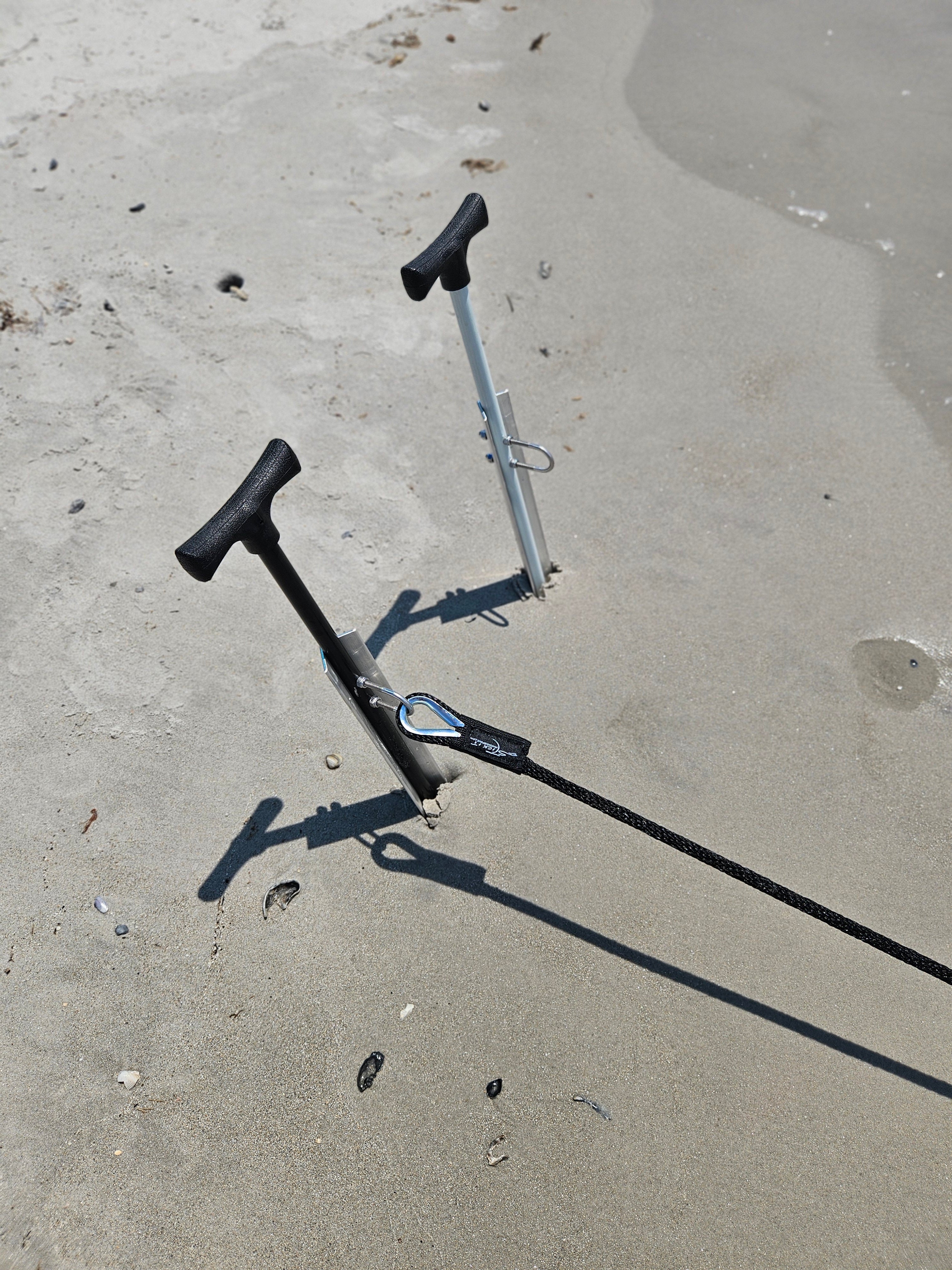 Stick It Sandbar Anchor Pins and Motor Mount System