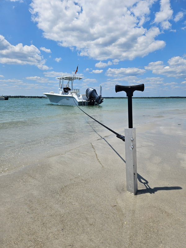 Stick It Sandbar Anchor Pins and Motor Mount System