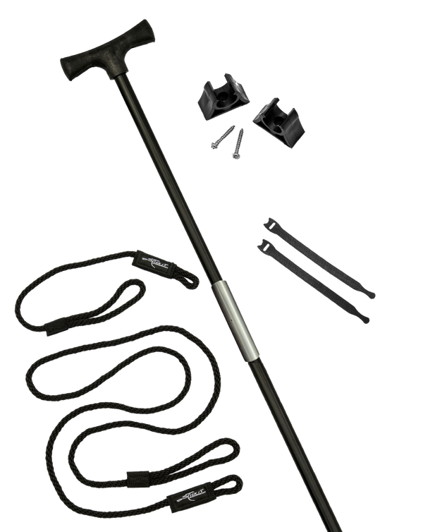 2 Piece 10' Stick It Anchor Pin with Tube Connector and Lanyard System