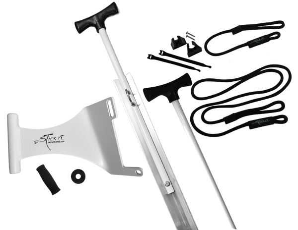 Stick It Sandbar Anchor Pins and Motor Mount System