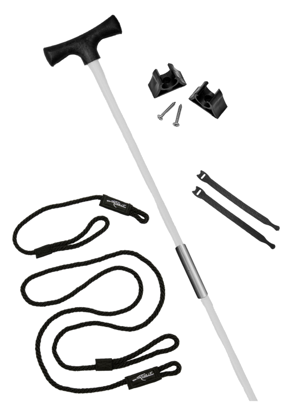 2 Piece 10' Stick It Anchor Pin with Tube Connector and Lanyard System